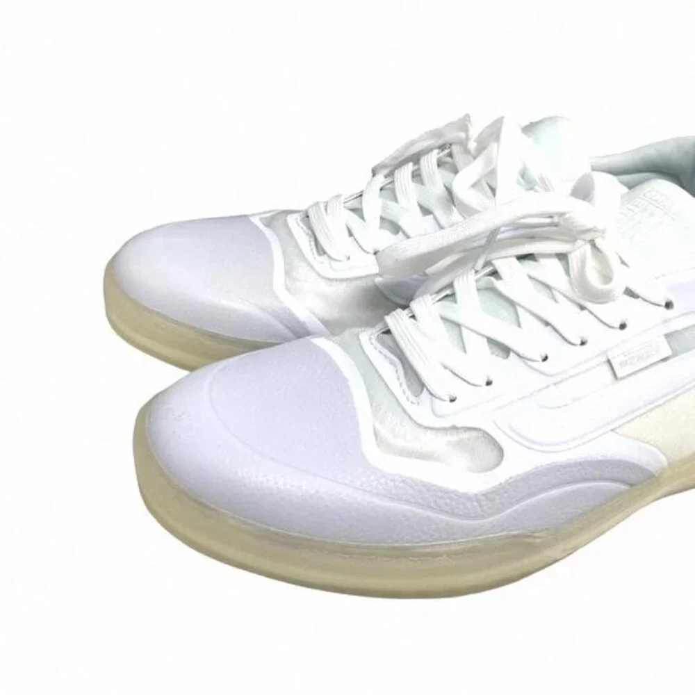 VANS Ave Leather Shoes Low Top Skate Mesh VN0A5JIBWWW Size Women's Sneakers